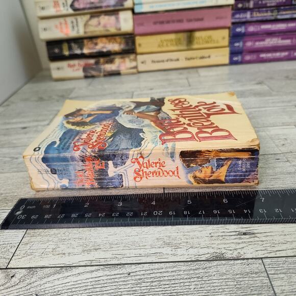 Bold Breathless Love by Valerie Sherwood 1981 Warner First Print Romance PB - Picture 6 of 13